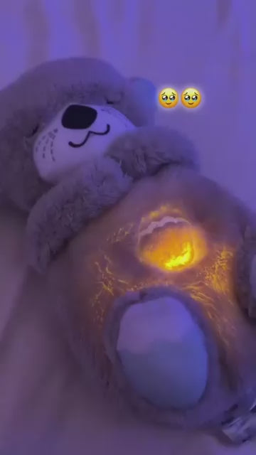 Breathing Teddy Bear with Soothing Music for BETTER SLEEP